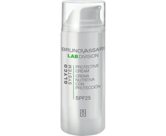 Bruno Vassari, Glyco System, Niacinamide, Hydra-Nourishing, Day, Cream, For Face, SPF 25, 50 ml Ķermeņa kosmētika