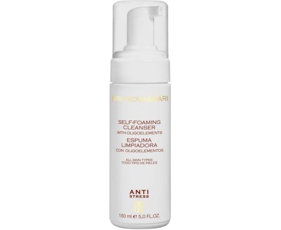 Bruno Vassari, Anti Stress, Magnesium, Eliminates Impurities, Cleansing Foam, 150 ml Уход за лицом