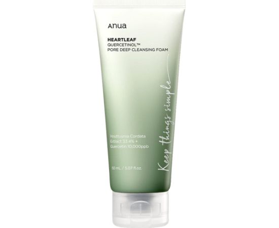 Anua, Heartleaf Quercetinol, Pore Cleansing, Cleansing Foam, 150 ml Уход за лицом