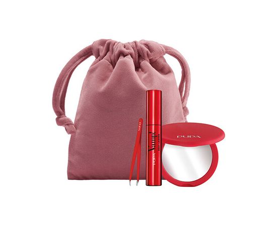 Pupa Sexy Lashes Mascara Set - Dárková sada s pinzetou a zrcátkem Духи и косметика