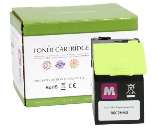 Static Control Совместимый со Static-Control Lexmark 802HM (80C2HM0), пурпурный, 3000 стр. Тонеры для принтеров