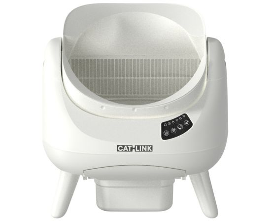 Catlink Open X smart self-cleaning litter box (white) Kaķu pakaišu kastes