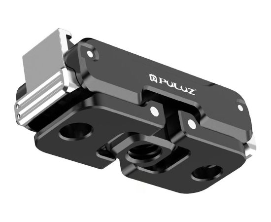 PULUZ Magnetic Metal Holder for DJI Osmo Nano (Black) Sporta kameru aksesuāri