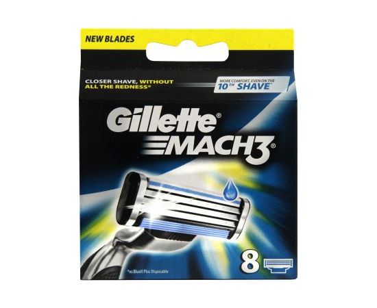 Gillette Mach 3 (M) 8szt Elektriskās zobu birstes