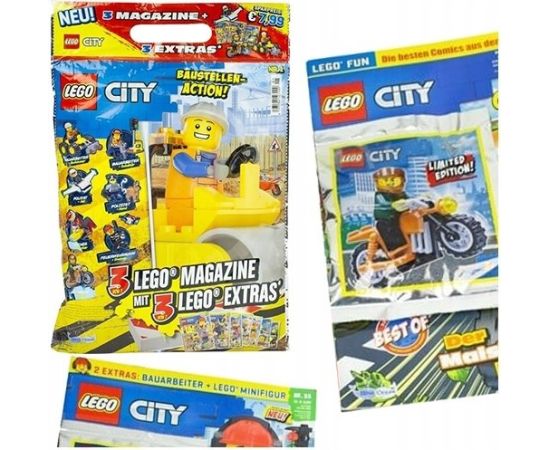 *****LEGO City 3xfigurka+2xkpl kart 11715945 Новости - Детские товары