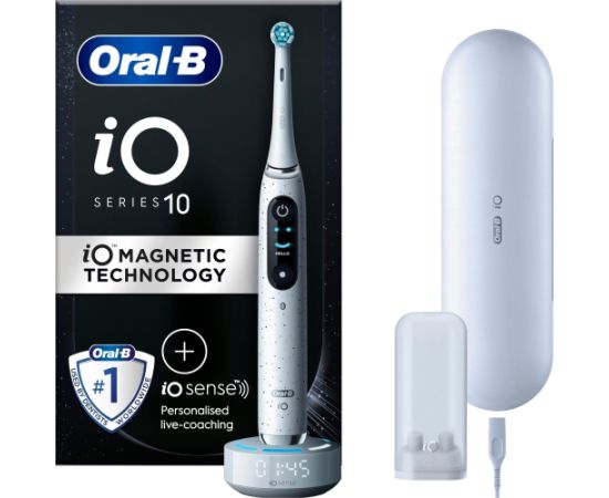 Szczoteczka Oral-B iO Series 10 Eclipse Gold Special Edition Biały  Электрические зубные щетки