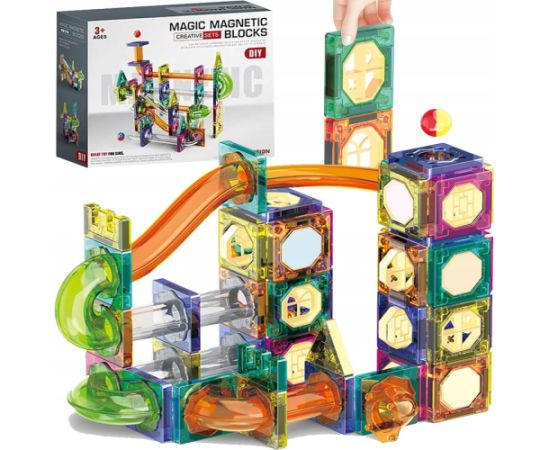 Hipo Klocki magnetyczne tor dla kulek 94el H13444 41552 Конструкторы