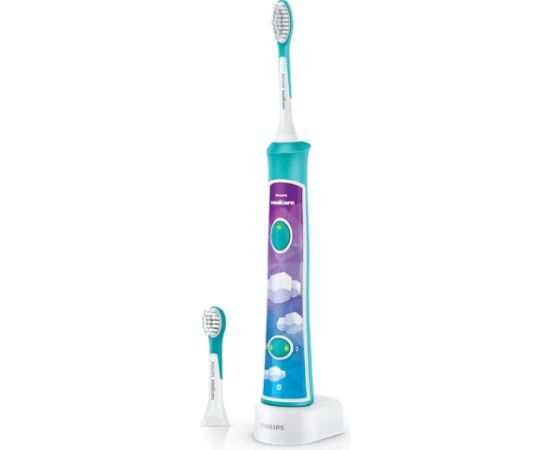 Philips Sonicare For Kids zala - Elektriska zobu birste HX6352/11 (8720689045476) Elektriskās zobu birstes, irigatori