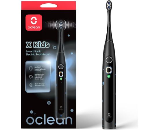 Oclean X Kids electric toothbrush, black  Электрические зубные щетки