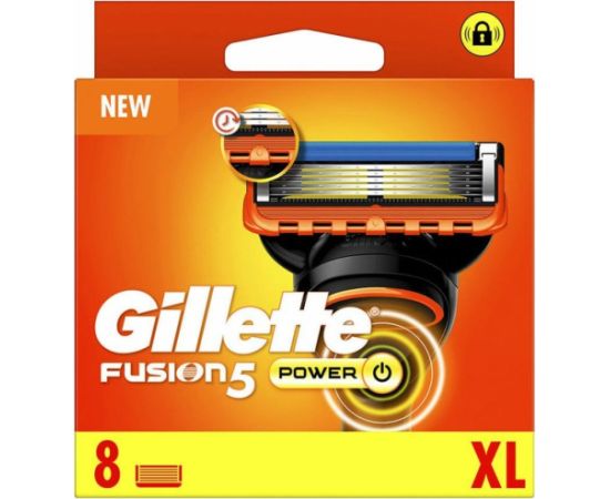 Maszynka do golenia Gillette Fusion 5 Power (8 Sztuk) Skuvekļu papildpiederumi