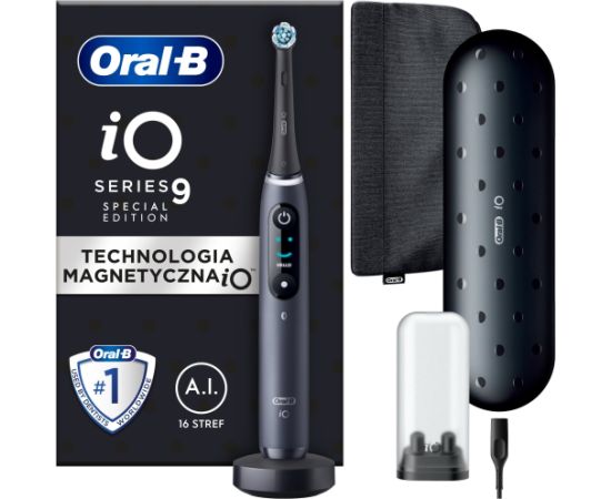 Szczoteczka Oral-B iO Series 9 Special Edition Black Onyx Elektriskās zobu birstes