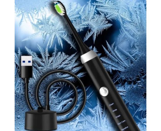 ExtraLink EXTRALINK SZCZOTECZKA SONICZNA CZARNA 5 TRYBÓW Elektriskās zobu birstes