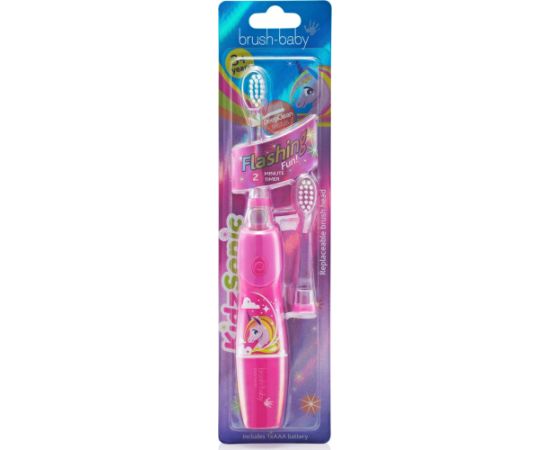 Brush Baby Kidz Sonic soniskā zobu birste bērniem no 3+ gadiem “Unicorn” Elektriskās zobu birstes, irigatori