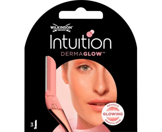 WILKINSON_Intuition Dermaglow wkłady wymienne 3szt. Epilatori, bikini trimmeri, sieviešu skuvekļi