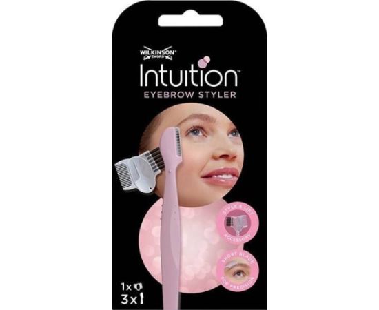 Wilkinson  Wilkinson Intuition Eyebrow Styler maszynka do stylizacji i regulacji brwi z wymiennymi ostrzami Epilatori, bikini trimmeri, sieviešu skuvekļi