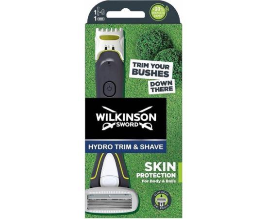 Wilkinson  Wilkinson Hydro Trim & Shave maszynka do golenia i trymer 1szt. Epilatori, bikini trimmeri, sieviešu skuvekļi