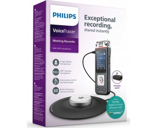Diktafons Philips DVT 8115 Новинки Компьютерная техника