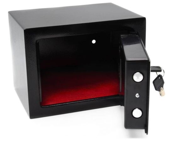 Geko Sejf na szyfr i zamek elektroniczny 21x17x17cm (1) Новости - Для офиса