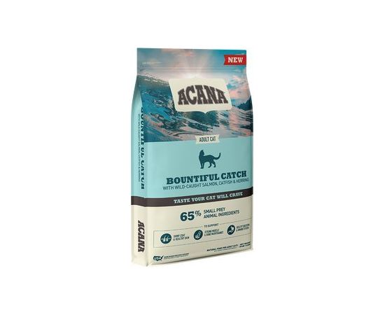 Acana ACANA Bountiful Catch Cat sausas maistas katėms 4,5kg Kaķu sausā barība