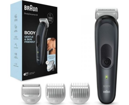 Braun Elektryczna maszynka do golenia Braun Bodygroomer 3 BG3350 (Odnowione A) Matu, Bārdas, Ķermeņa trimmeri
