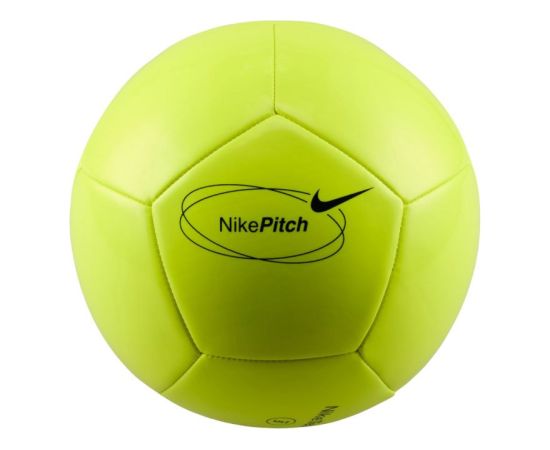 Nike Pitch Team 25 Yellow Soccer Ball HV6337 702 - 4 Для футбола