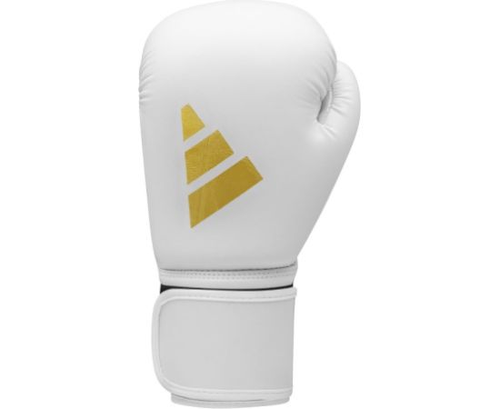 Adidas SPEED 50 boksa cimdi baltā zelta - 10 oz Боксерская экипировка