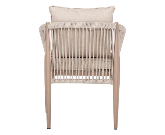 Chair MEDINA 61,5x62,5xH74cm, beige Dārza galdi