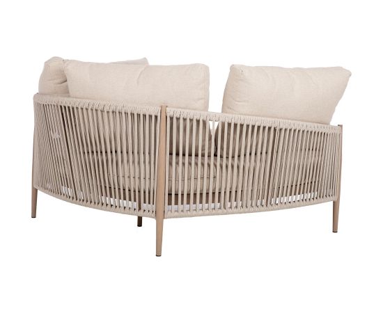 Sofa MEDINA 163,5x143,5xH71,5cm, beige Новинки Для дома и сада 
