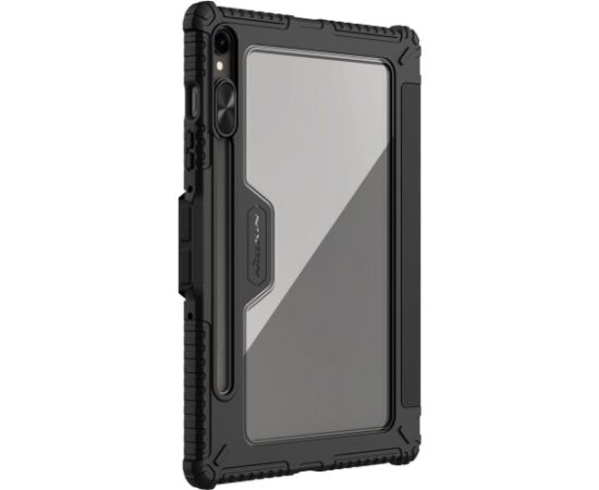 Nillkin -  Nillkin Bumper Leather Case Pro case for Samsung Galaxy Tab S9 - black Neoriģinālie Maciņi