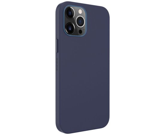Evelatus Apple  iPhone 12 Pro Max Genuine Leather case with MagSafe Blue Neoriģinālie Maciņi