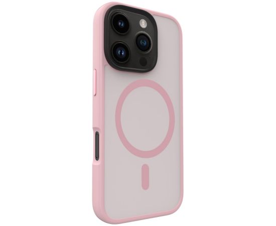 Evelatus Apple  iPhone 16 Pro Hybird Case With Magsafe PC+TPU Pink Neoriģinālie Maciņi