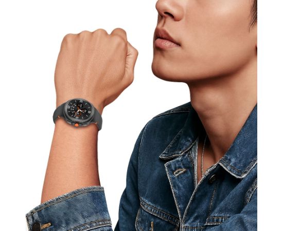 Tech-Protect silikona siksniņa priekš Samsung Galaxy Watch 8 | Classic 40 | 44 | 46 mm elegantā violetā Smart-Watch aksesuāri