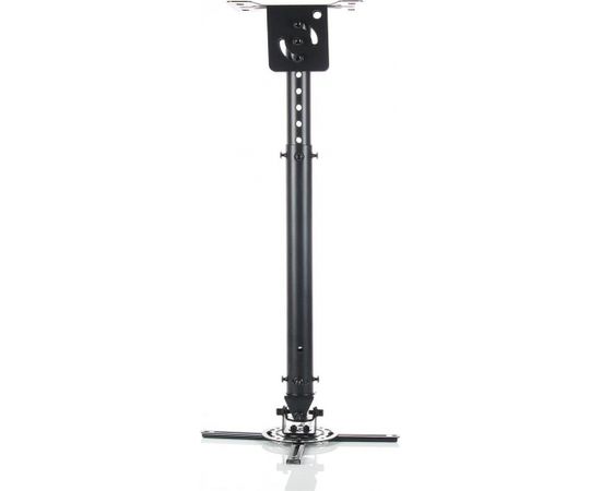 ART Holder P-107B, 47-76cm to projector black| 15KG Mounting to the ceiling