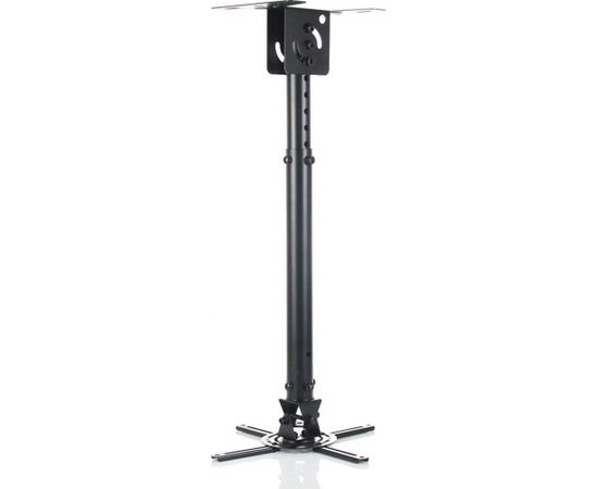 ART Holder P-107B, 47-76cm to projector black| 15KG Mounting to the ceiling