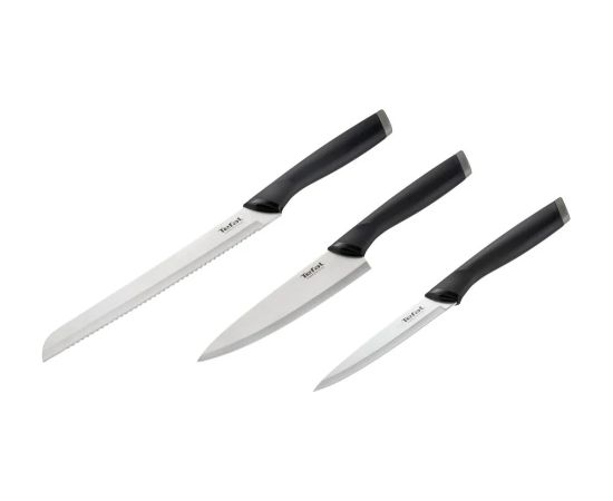 Knives set Tefal, 3 pcs (UTILITY 12CM, CHEF 15CM, BREAD 20CM)  Электрические зубные щетки