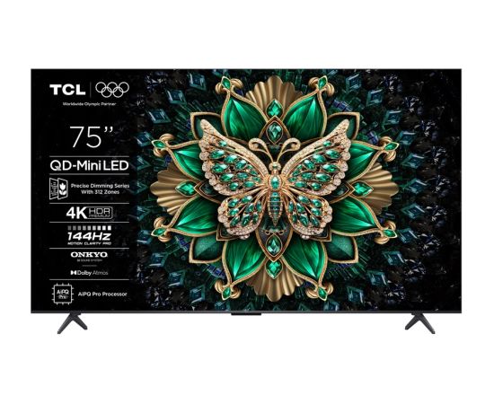 TCL 75" C6K – 4K QD Mini-LED Google TV Elektriskās zobu birstes