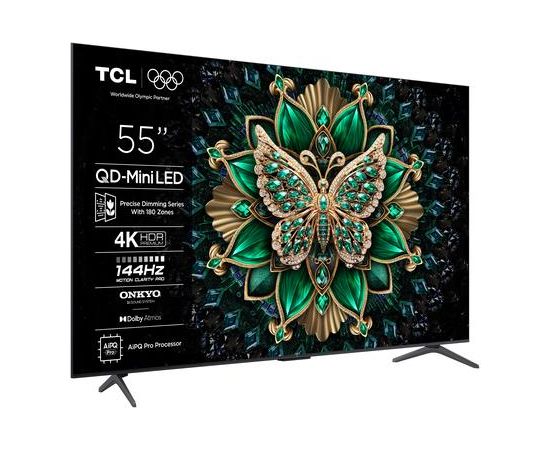 TCL 55" C6K – 4K QD Mini-LED Google TV Elektriskās zobu birstes