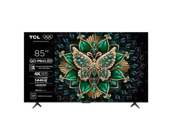 Televizors TCL C6K 85C6K, 85 ", 4K QLED Elektriskās zobu birstes