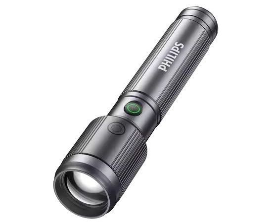 Philips LED flashlight 15W, 650 lm, 2000mAh, USB-C Elektriskās zobu birstes