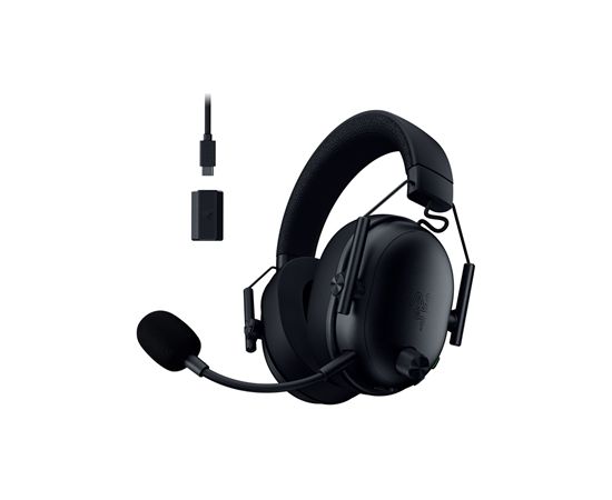 Wireless Headset Razer Blackshark V3 Pro, black Bezvadu austiņas ar mikrofonu Эпиляторы, триммеры для бикини, женские бритвы