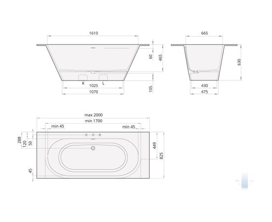 PAA Vanna Deco Shape RE Brīvi Stāvoša Akmens Masas Vanna Balta Из каменной массы