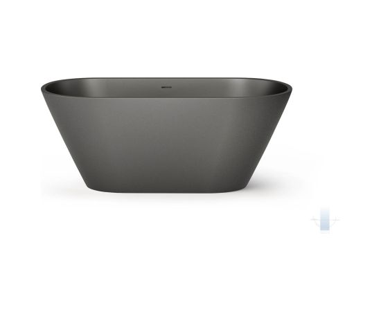 PAA Vanna Deco Nudo Brīvi Stāvoša Akmens Masas Vanna Grafīta Akmensmasas vannas