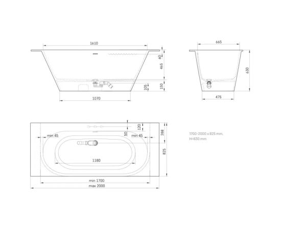 PAA Deco Shape Re Brīvi Stāvoša Akmens Masas Vanna Balta Из каменной массы