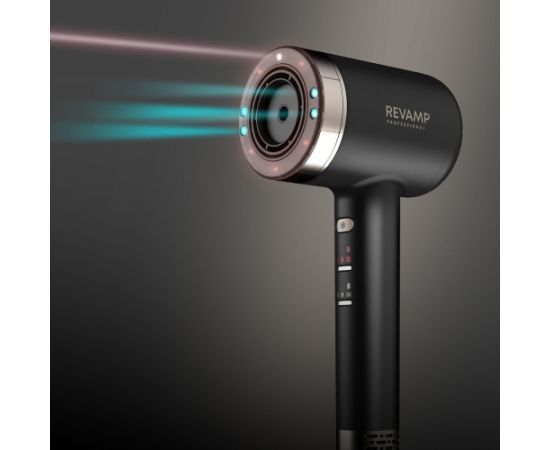 Revamp DR-7250-EU Tri-Care Infrared Ionic Hair Dryer Matu fēni