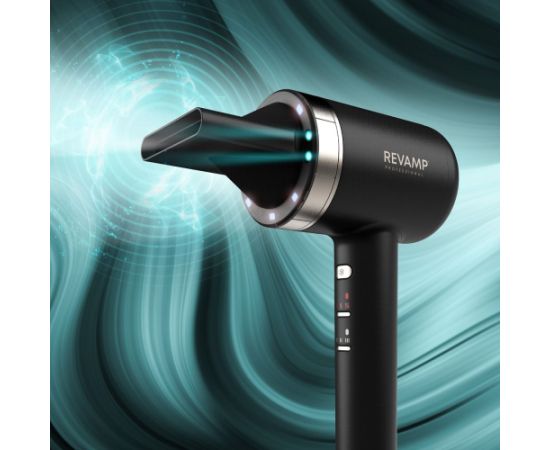 Revamp DR-7250-EU Tri-Care Infrared Ionic Hair Dryer Matu fēni