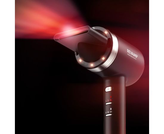 Revamp DR-7250-EU Tri-Care Infrared Ionic Hair Dryer Matu fēni