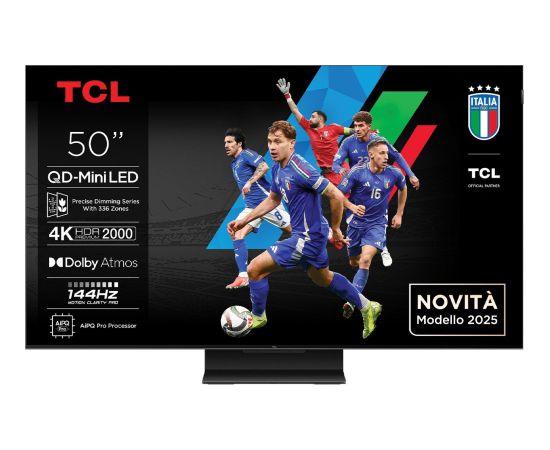TV TCL 50C7K Mini LED 50'' 4K Ultra HD Google TV Новинки Компьютерная техника