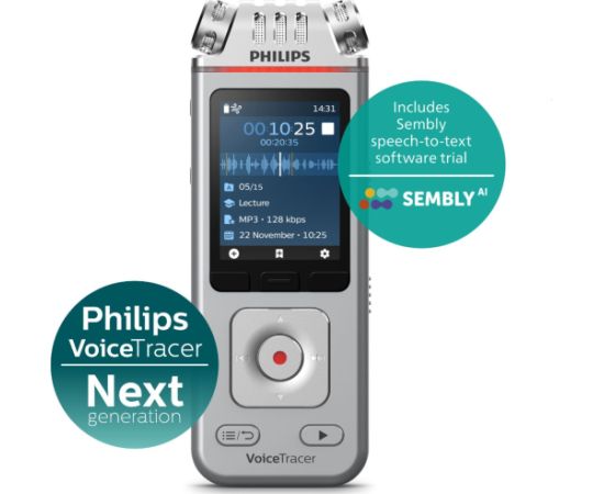 Diktafons Philips DVT 4115 Новинки Компьютерная техника