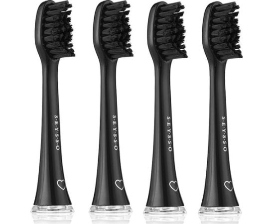 Końcówka Seysso do szczoteczki sonicznej Carbon Professional SE0101 4szt. Насадки для электрических зубных щеток