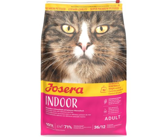 Josera Indoor 10 kg Сухой корм для кошек